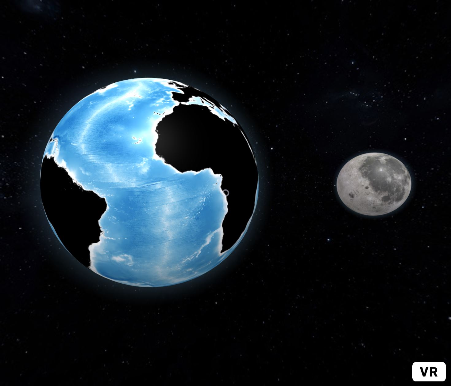 Moon and Globe