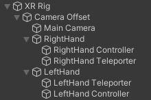 Teleport actions
