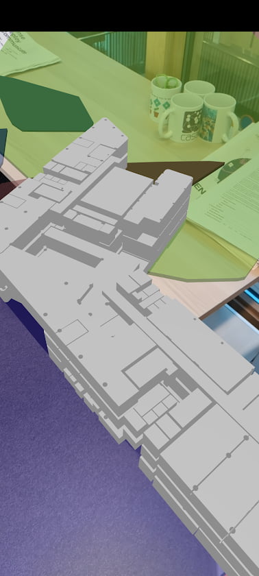 Model in AR