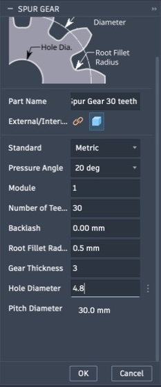 Gear Settings