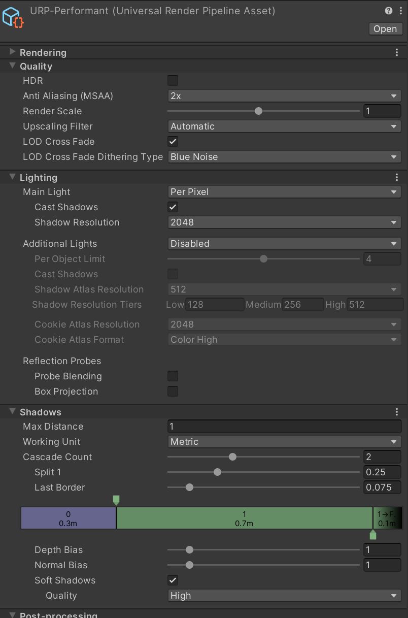 Shadow Settings