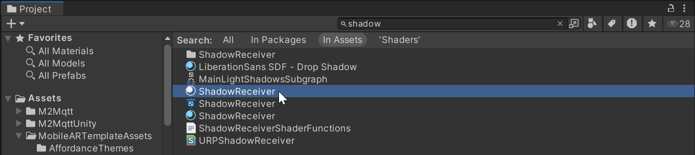 Shadow Settings